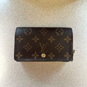 Vintage Louis Vuitton Snap Wallet with Coin Zip